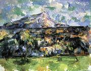 Paul Cezanne La Montagne Sainte-Victoire vue des Lauves France oil painting artist